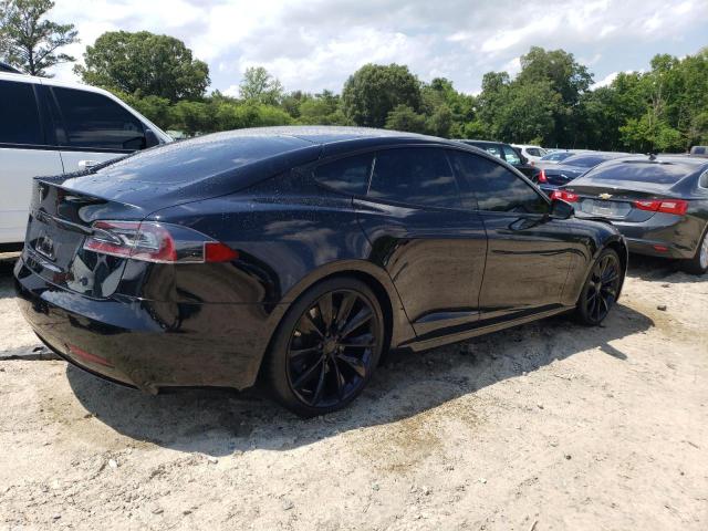 5YJSA1E24JF295533 - 2018 TESLA MODEL S Սև լուսանկար 3
