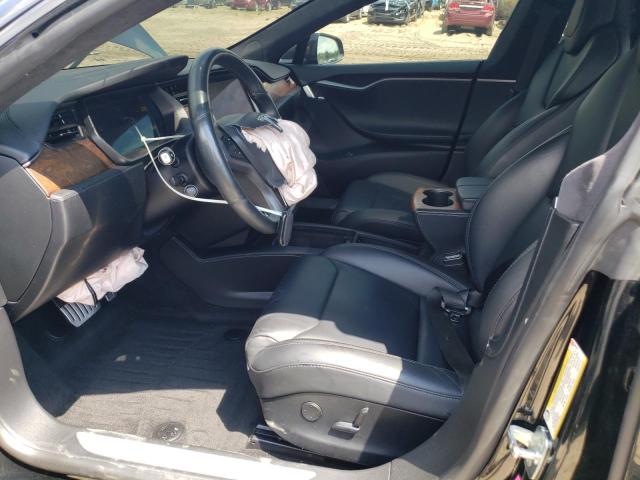 5YJSA1E24JF295533 - 2018 TESLA MODEL S Սև լուսանկար 7