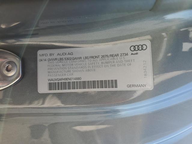 WAUVGAFH9EN014880 - 2014 AUDI S5 PRESTIGE GRAY photo 13