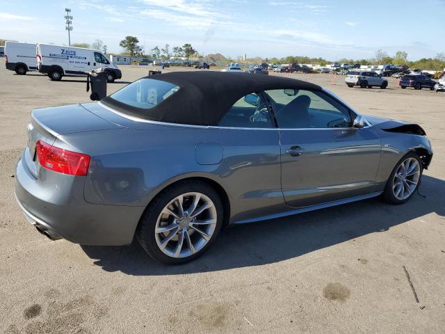 WAUVGAFH9EN014880 - 2014 AUDI S5 PRESTIGE GRAY photo 3