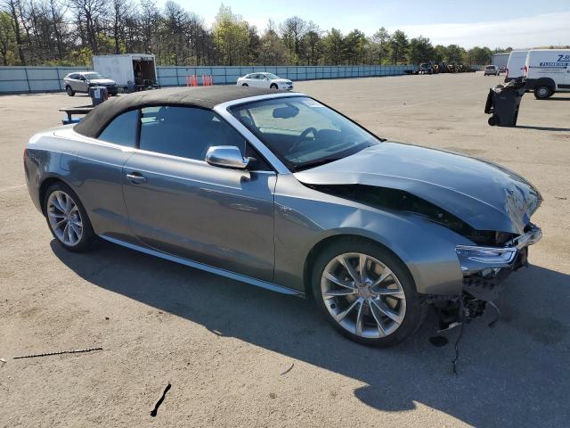 WAUVGAFH9EN014880 - 2014 AUDI S5 PRESTIGE GRAY photo 4