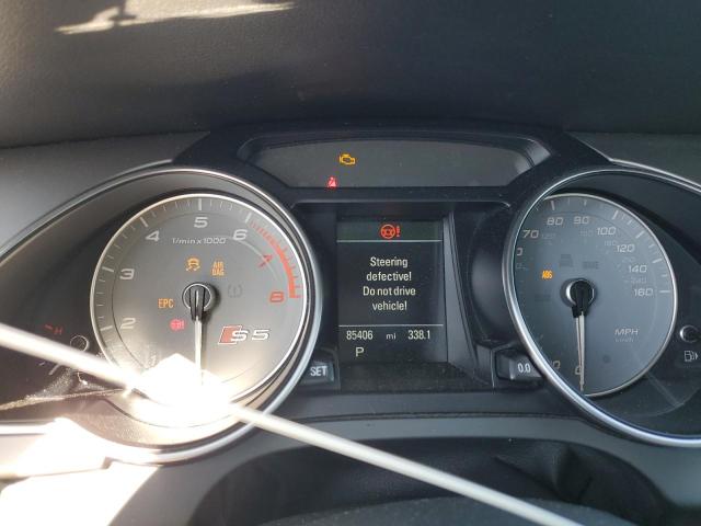 WAUVGAFH9EN014880 - 2014 AUDI S5 PRESTIGE GRAY photo 9