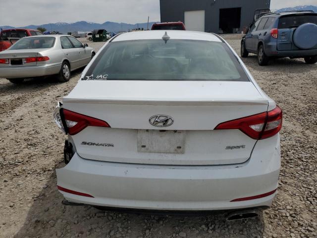 5NPE34AF5GH412919 - 2016 HYUNDAI SONATA SPORT WHITE photo 5