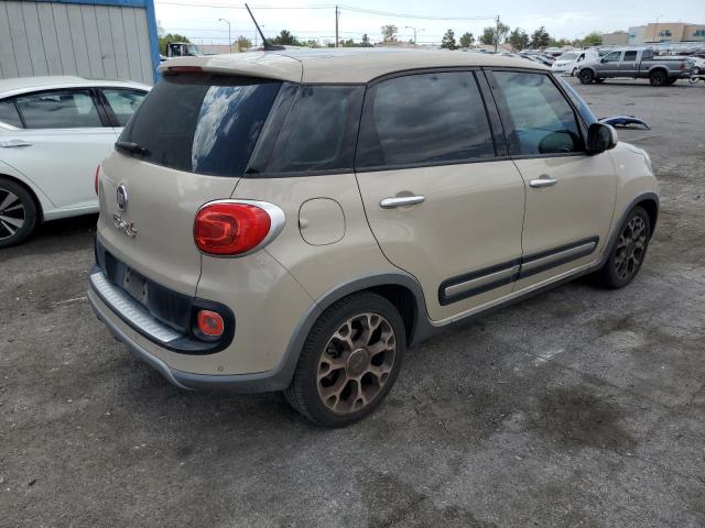 ZFBCFADH9EZ018570 - 2014 FIAT 500L TREKKING TAN photo 3