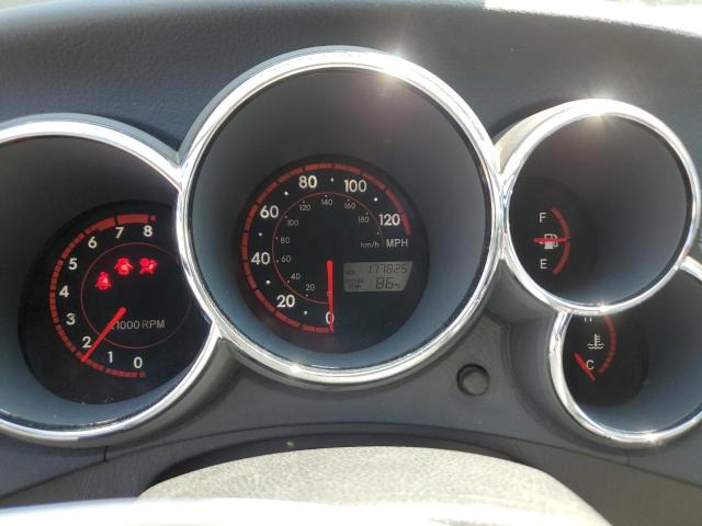 2T1KR30E75C476836 - 2005 TOYOTA COROLLA MA XR BLACK photo 9