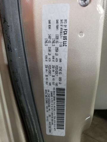 2C4RC1BG9GR281648 - 2016 CHRYSLER TOWN & COU TOURING GOLD photo 13