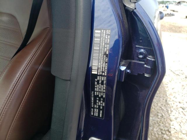 ZASFAKNN4J7C00239 - 2018 ALFA ROMEO STELVIO TI SPORT BLUE photo 13