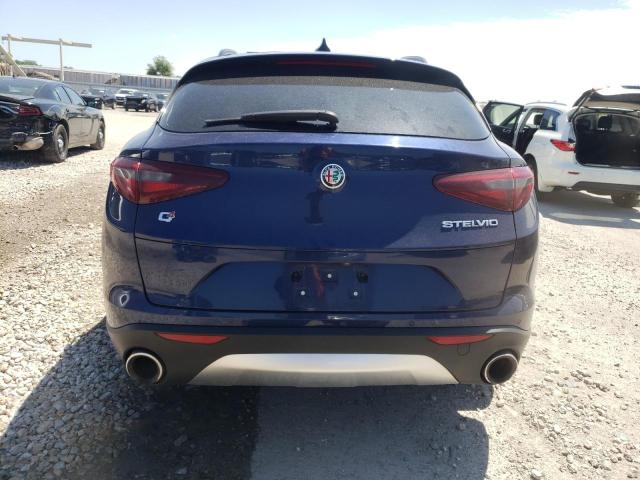 ZASFAKNN4J7C00239 - 2018 ALFA ROMEO STELVIO TI SPORT BLUE photo 6