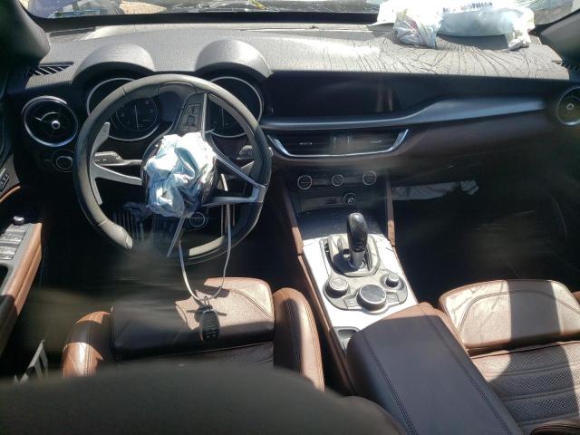 ZASFAKNN4J7C00239 - 2018 ALFA ROMEO STELVIO TI SPORT BLUE photo 8