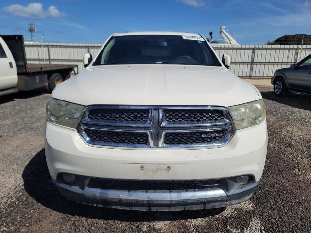 1D4RD4GG3BC660205 - 2011 DODGE DURANGO CREW WHITE photo 5