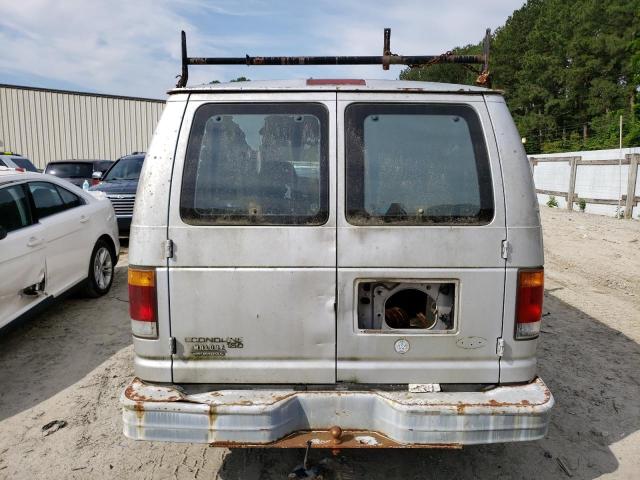 1FTEE14Y1PHB90920 - 1993 FORD ECONOLINE E150 VAN SILVER photo 6