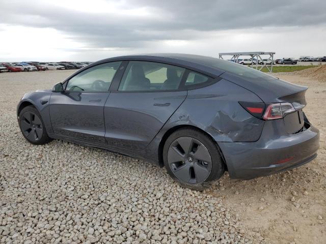 5YJ3E1EA9PF568491 - 2023 TESLA MODEL 3 CHARCOAL photo 2