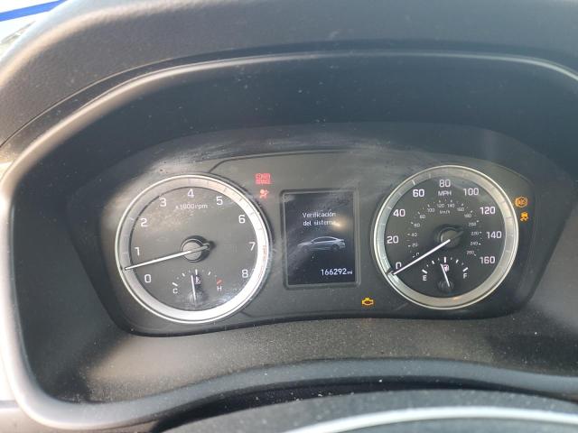 5NPE24AF1KH772152 - 2019 HYUNDAI SONATA SE BLUE photo 9