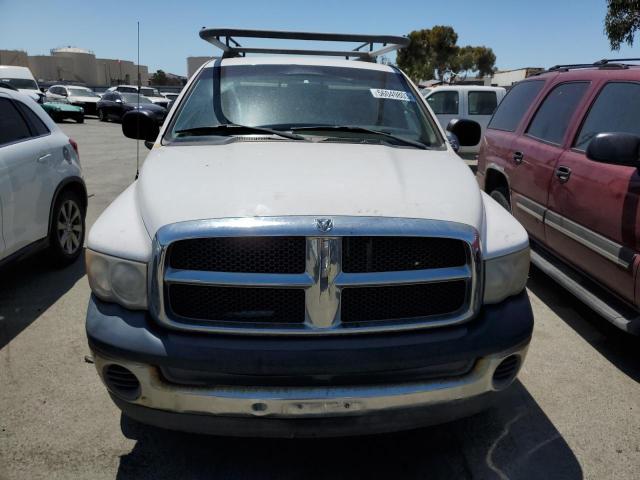 1D7HA16N02J222825 - 2002 DODGE RAM 1500 WHITE photo 5