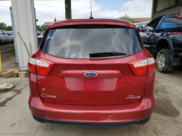 1FADP5BU6DL544071 - 2013 FORD C-MAX SEL RED photo 6