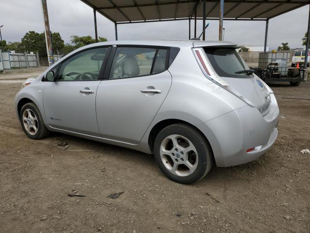 JN1AZ0CP5BT008084 - 2011 NISSAN LEAF SV SILVER photo 2