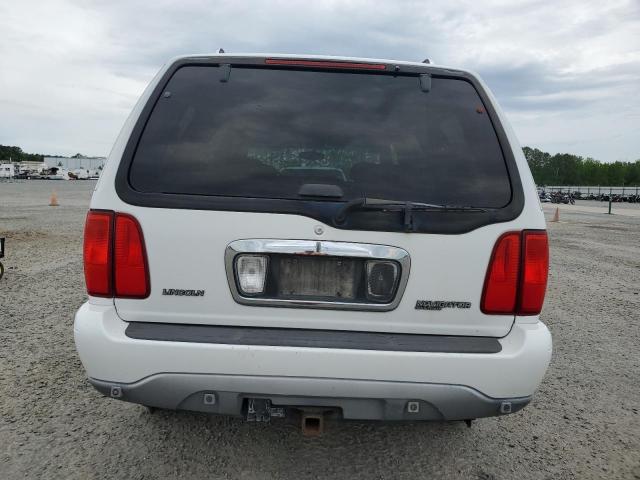 5LMFU28R71LJ18097 - 2001 LINCOLN NAVIGATOR WHITE photo 6