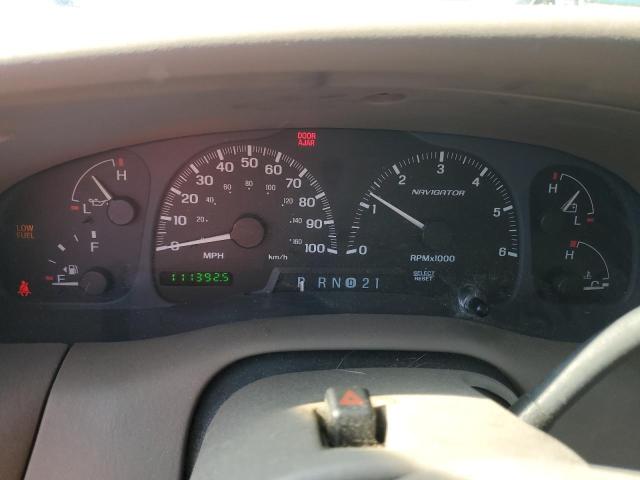 5LMFU28R71LJ18097 - 2001 LINCOLN NAVIGATOR WHITE photo 9