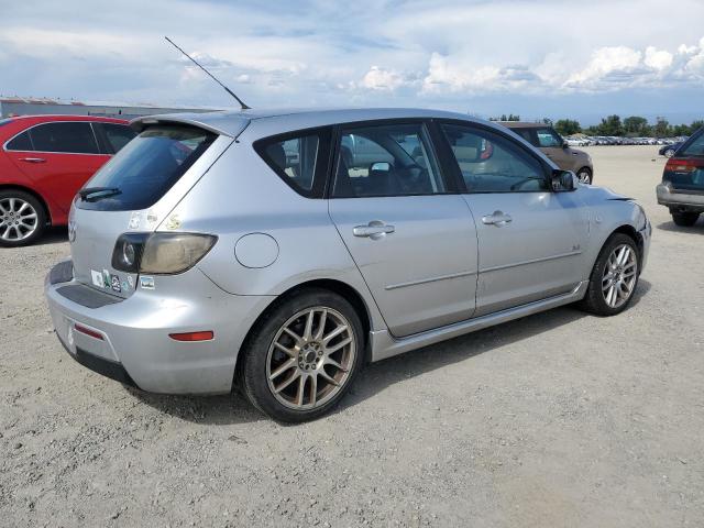 JM1BK344381860403 - 2008 MAZDA 3 HATCHBACK SILVER photo 3