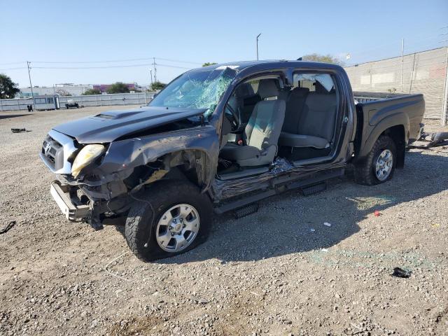 5TFJU4GN2FX085683 - 2015 TOYOTA TACOMA DOUBLE CAB PRERUNNER GRAY photo 1