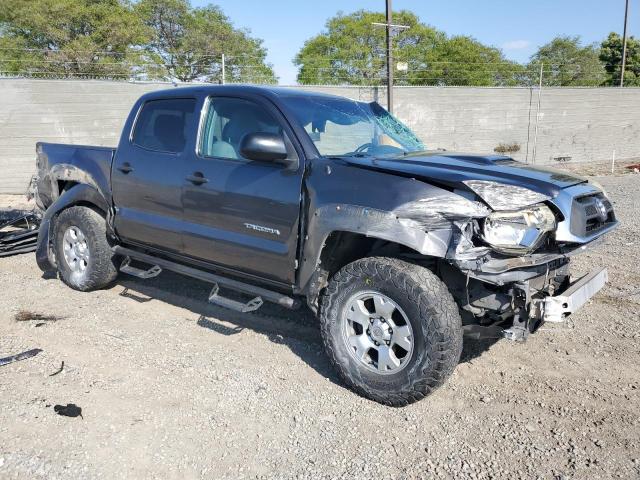 5TFJU4GN2FX085683 - 2015 TOYOTA TACOMA DOUBLE CAB PRERUNNER GRAY photo 4