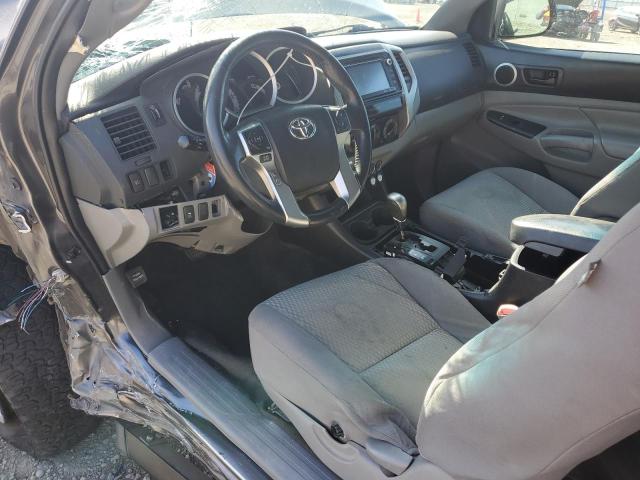 5TFJU4GN2FX085683 - 2015 TOYOTA TACOMA DOUBLE CAB PRERUNNER GRAY photo 8