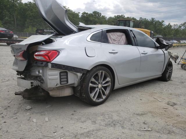 1G1ZE5SX0LF036510 - 2020 CHEVROLET MALIBU PREMIER SILVER photo 3