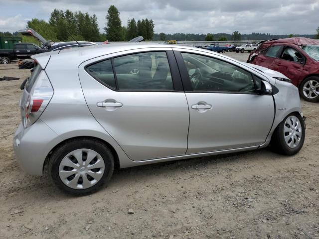 JTDKDTB37E1081411 - 2014 TOYOTA PRIUS C SILVER photo 3