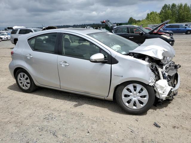 JTDKDTB37E1081411 - 2014 TOYOTA PRIUS C SILVER photo 4