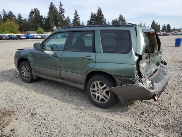 JF1SG67686H735598 - 2006 SUBARU FORESTER 2.5X LL BEAN GREEN photo 2