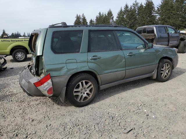 JF1SG67686H735598 - 2006 SUBARU FORESTER 2.5X LL BEAN GREEN photo 3