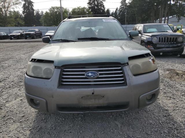 JF1SG67686H735598 - 2006 SUBARU FORESTER 2.5X LL BEAN GREEN photo 5