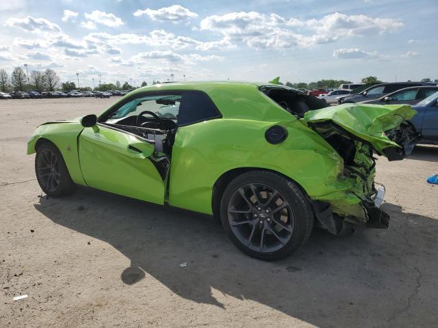 2C3CDZFJ3PH542855 - 2023 DODGE CHALLENGER R/T SCAT PACK GREEN photo 2