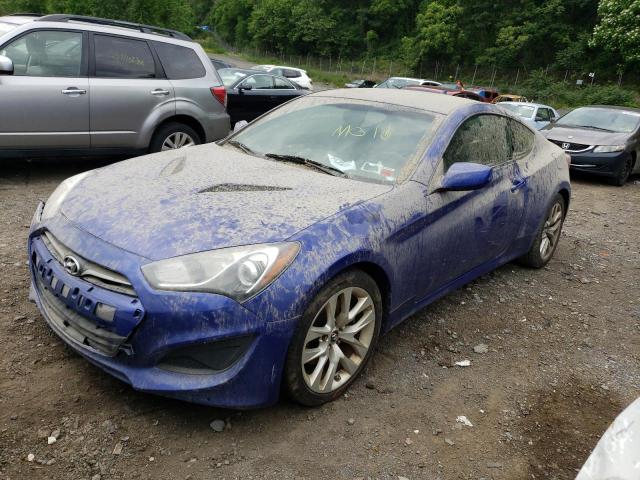 KMHHT6KD8DU081191 - 2013 HYUNDAI GENESIS CO 2.0T BLUE photo 1