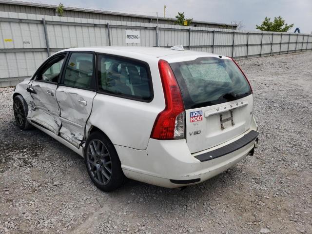 YV1672MW1B2636248 - 2011 VOLVO V50 T5 WHITE photo 2