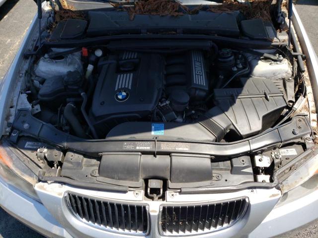WBAVC53558A246658 - 2008 BMW 3 SERIES I SULEV SILVER photo 11