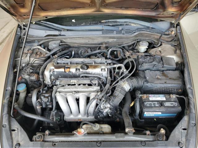 1HGCM56643A067632 - 2003 HONDA ACCORD EX GOLD photo 11
