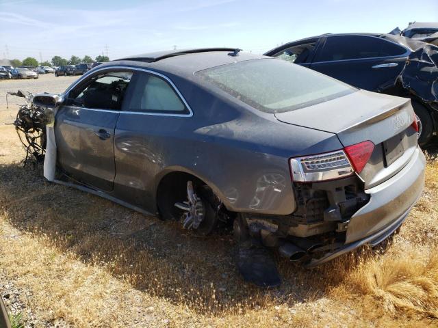 WAUVGAFR8EA004132 - 2014 AUDI S5 PRESTIGE GRAY photo 2