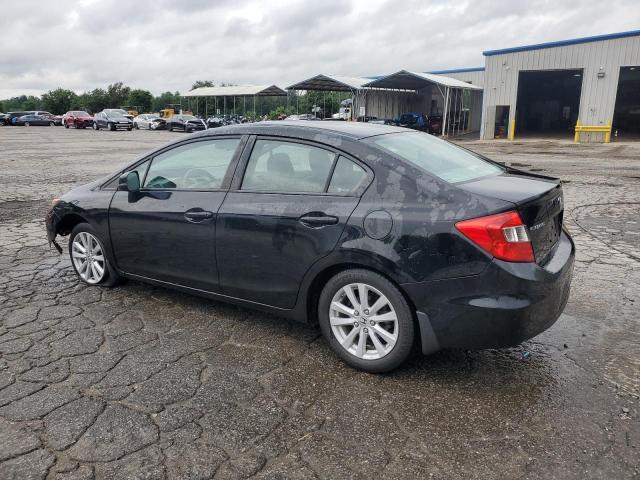 2HGFB2F95CH555680 - 2012 HONDA CIVIC EXL BLACK photo 2