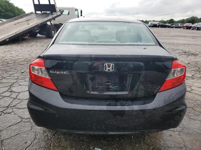 2HGFB2F95CH555680 - 2012 HONDA CIVIC EXL BLACK photo 6