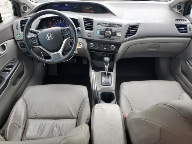 2HGFB2F95CH555680 - 2012 HONDA CIVIC EXL BLACK photo 8