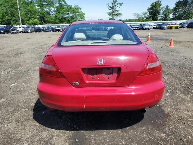 1HGCM72534A014754 - 2004 HONDA ACCORD EX RED photo 6