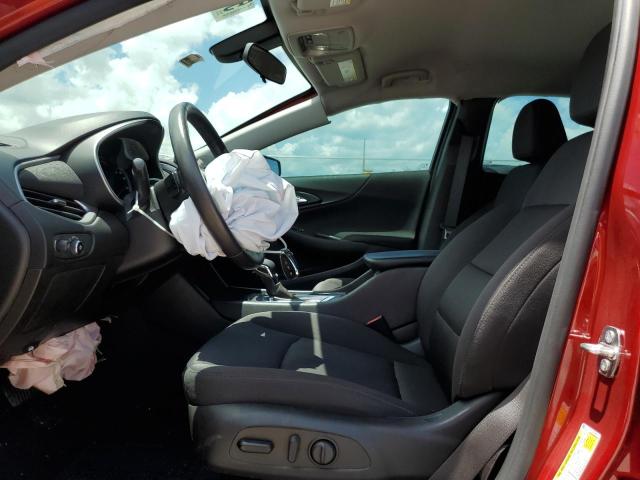 1G1ZG5ST6MF089351 - 2021 CHEVROLET MALIBU RS Червоний фото 7