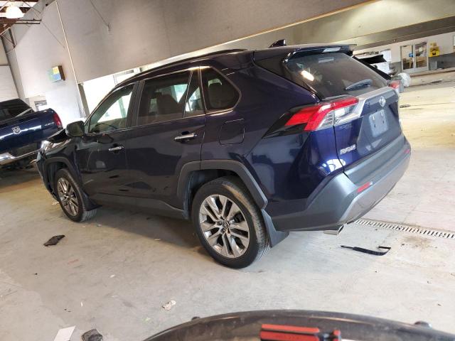 JTMN1RFV1KD506295 - 2019 TOYOTA RAV4 LIMITED BLUE photo 2