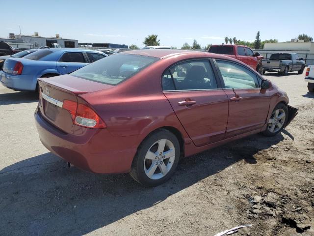 2HGFA1F60AH520268 - 2010 HONDA CIVIC LX-S MAROON photo 3