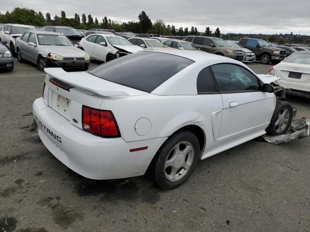 1FAFP40634F206584 - 2004 FORD MUSTANG WHITE photo 3