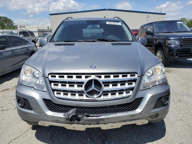 4JGBB8GB1BA691900 - 2011 MERCEDES-BENZ ML 350 4MATIC SILVER photo 5