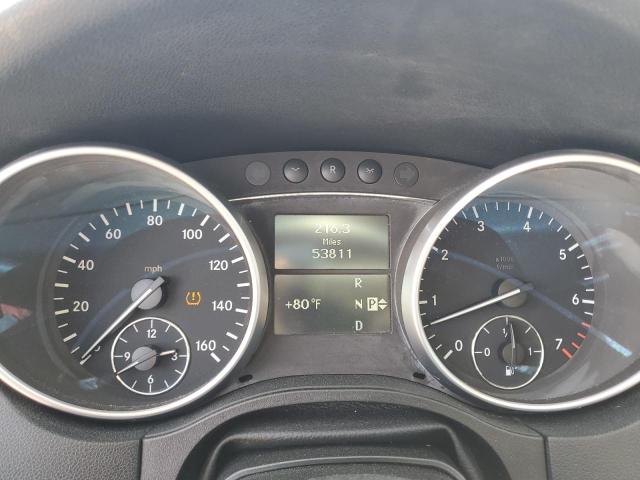 4JGBB8GB1BA691900 - 2011 MERCEDES-BENZ ML 350 4MATIC SILVER photo 9