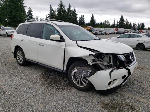 5N1AR2MM8EC609440 - 2014 NISSAN PATHFINDER S WHITE photo 4