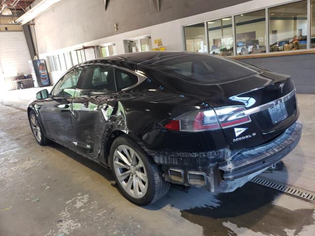5YJSA1E27JF248934 - 2018 TESLA MODEL S BLACK photo 2